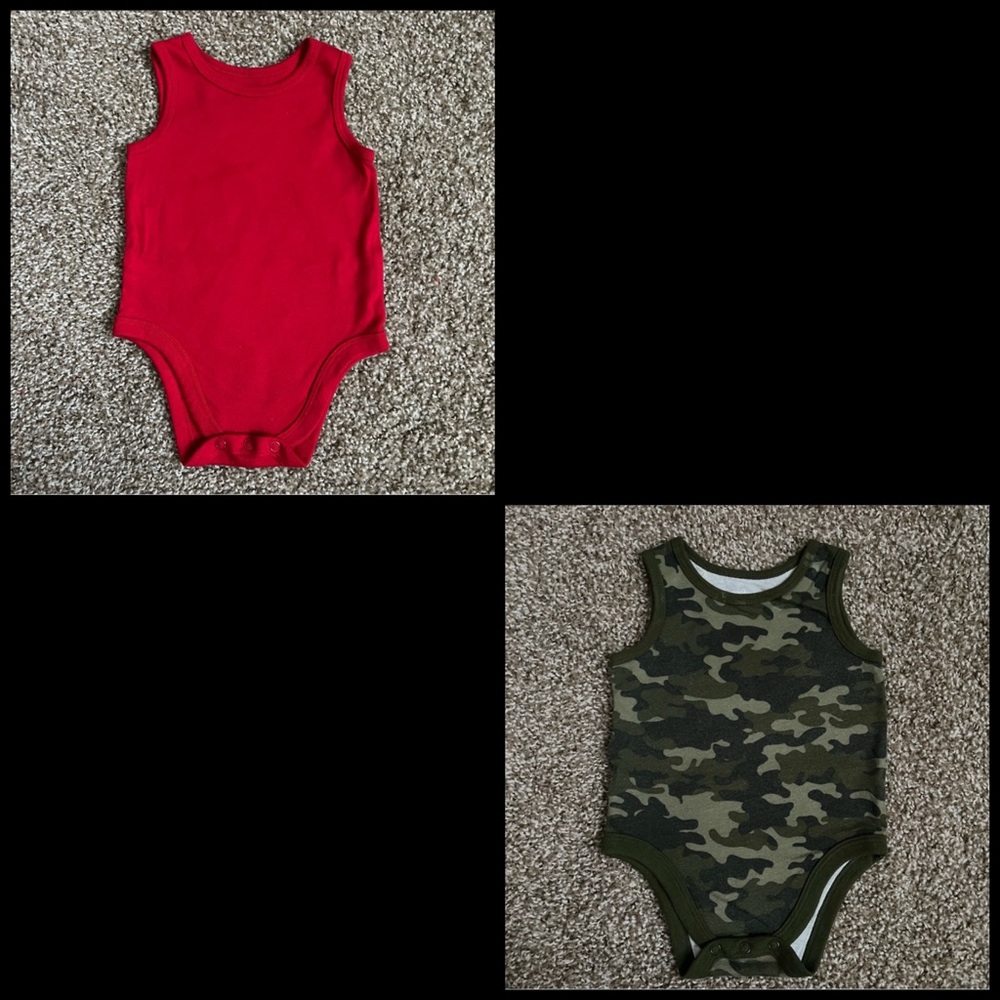 Garanimals Sleeveless Onesies Size 3-6 Months
